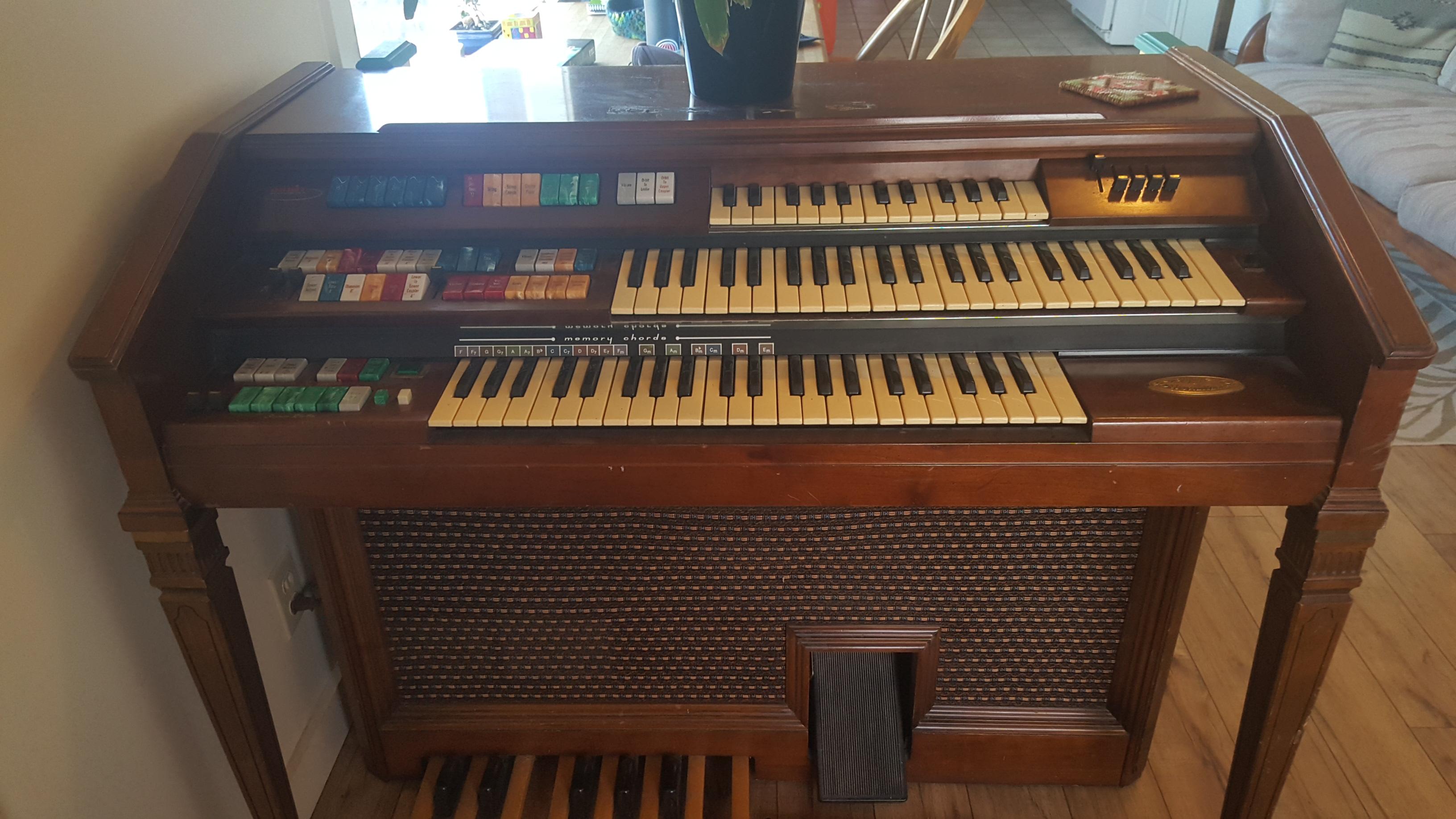 wurlitzer organ bench